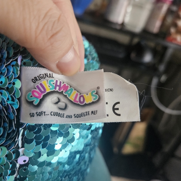 Sequin dragon squishmallow - Picture 3 of 3